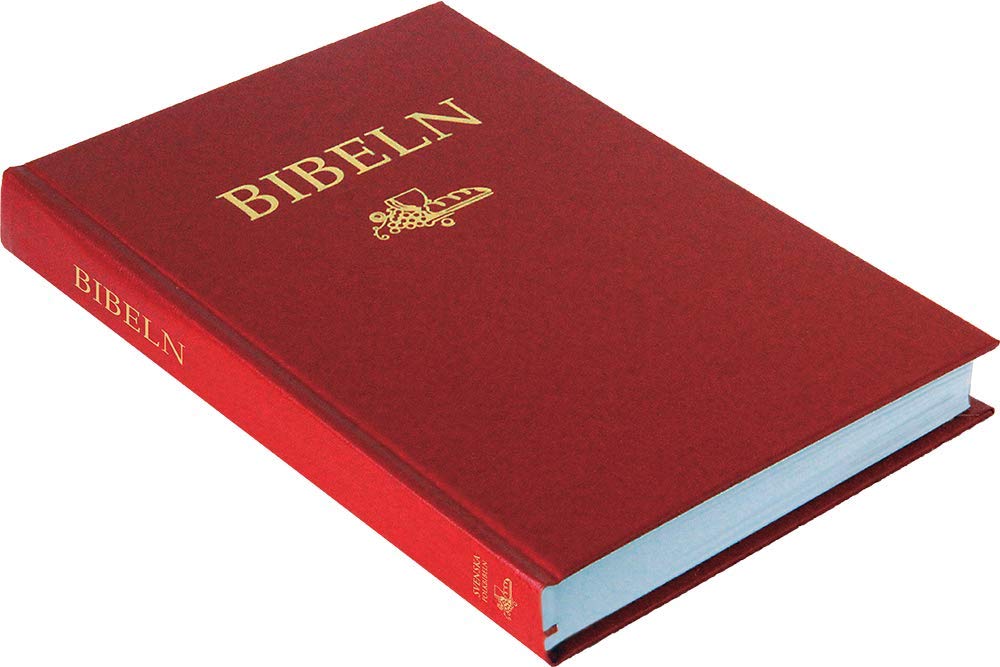 Svenska Folkbibeln 2015 Slimline, röd i hårdpärm (Hardcover)