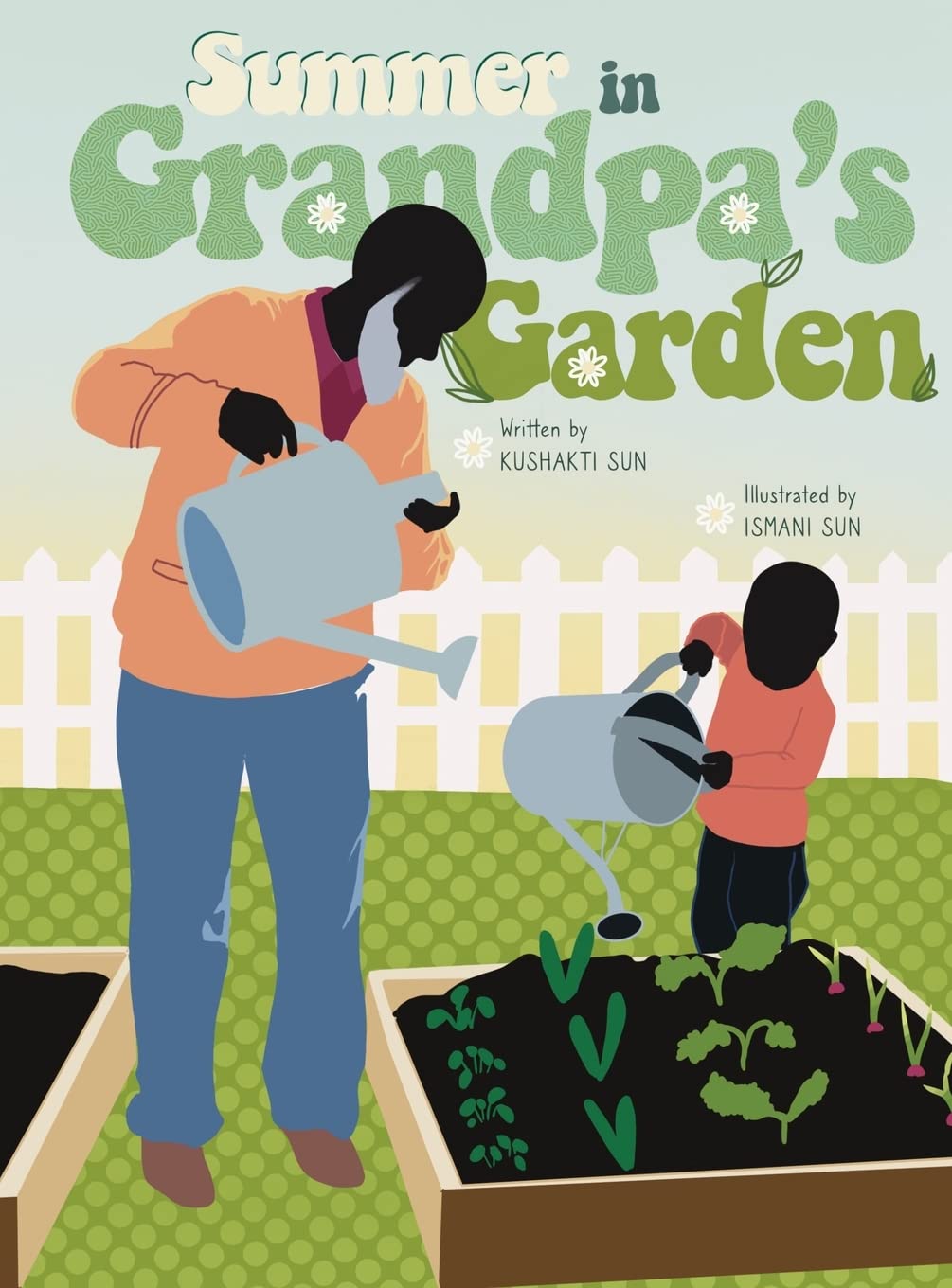 Summer in Grandpa's Garden (Hardcover)