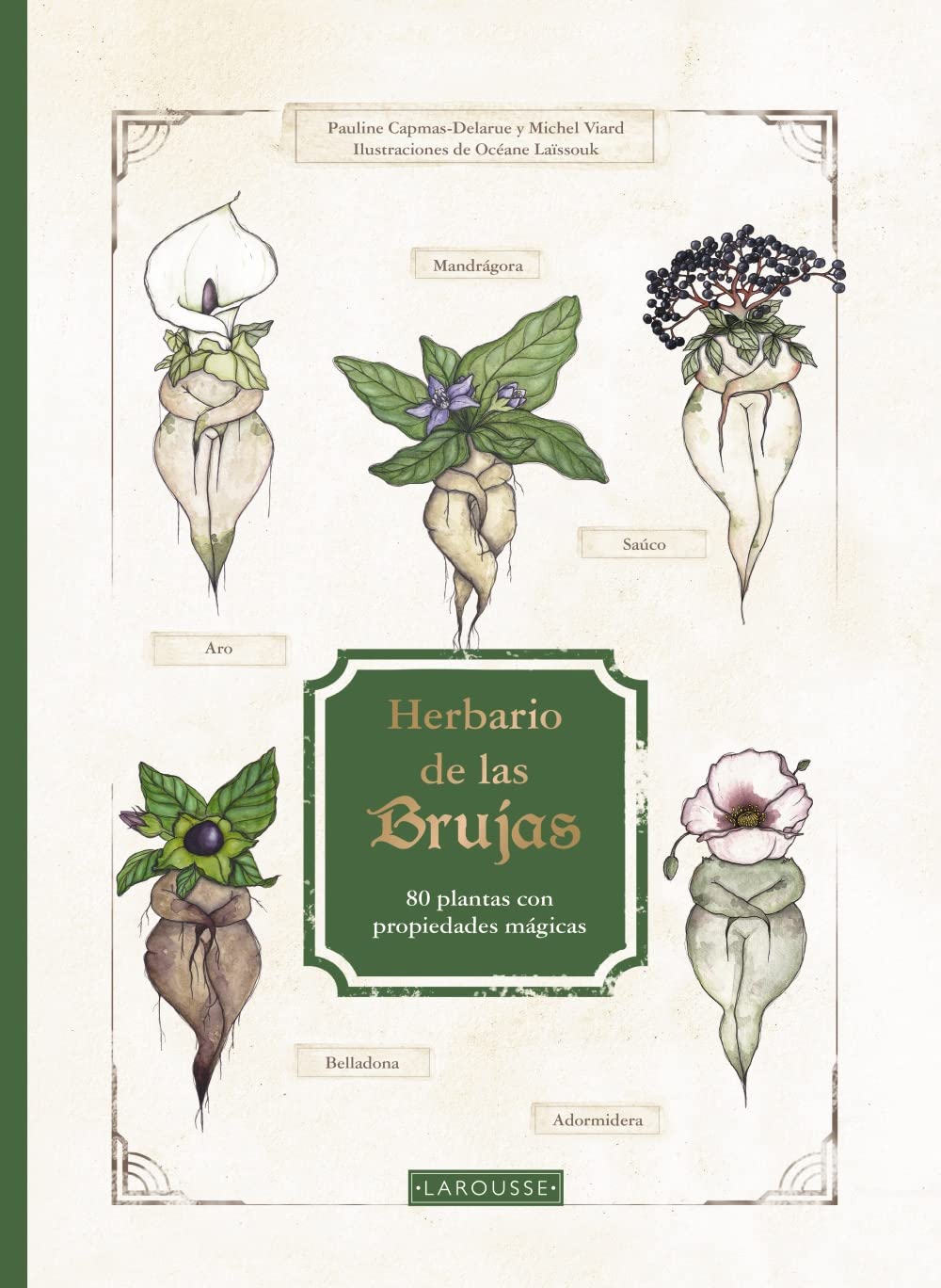 Herbario de las brujas: 80 plantas con propiedades mágicas (Hardcover)