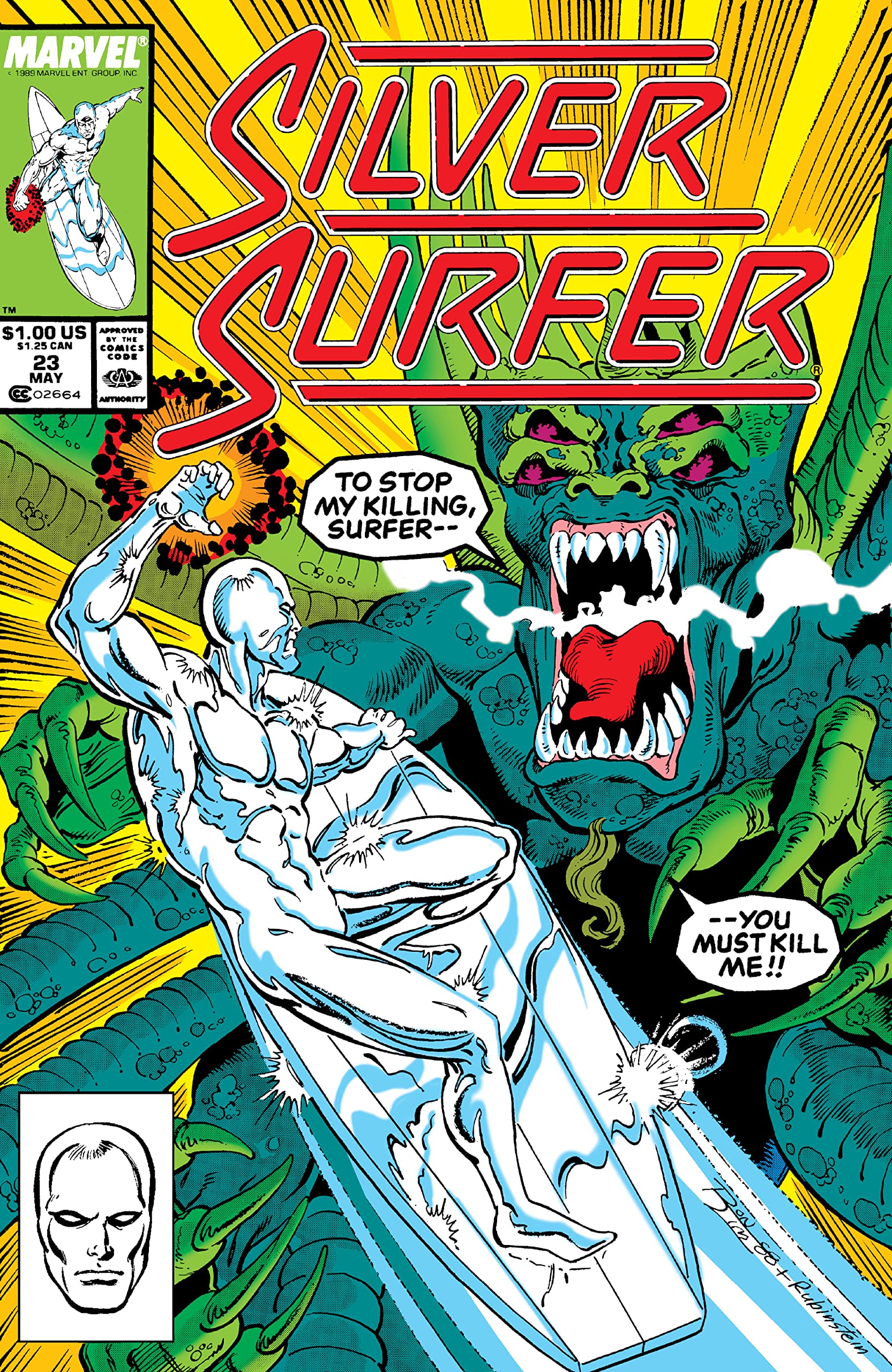 Silver Surfer (1987-1998) #23