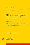 Oeuvres Completes: Solitaire Premier, Ou, Discours Des Muses, Et de la Fureur Poetique (Textes de La Renaissance) (French Edition)