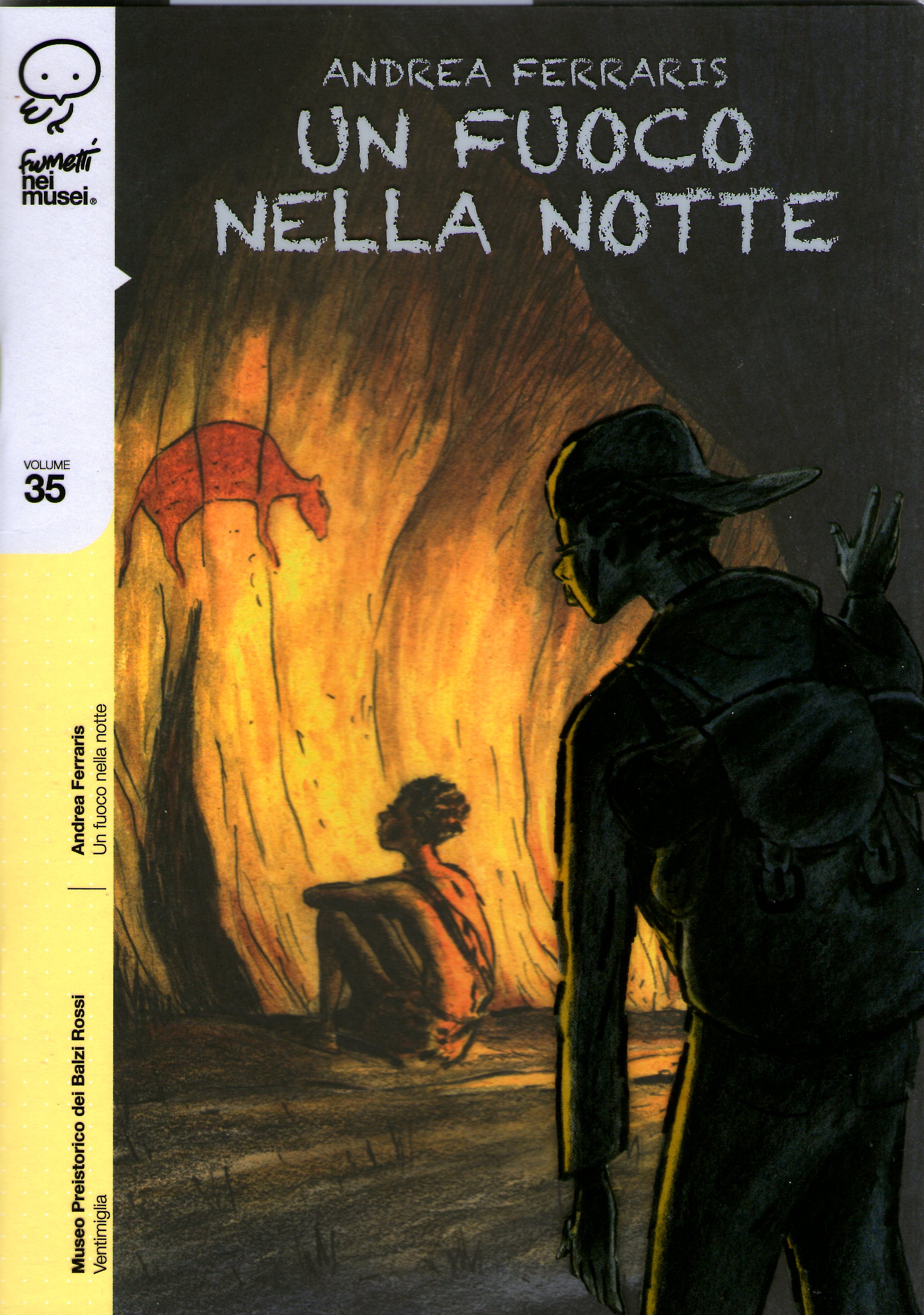 Un fuoco nella notte