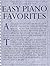 Library Of Easy Piano Favorites Pf