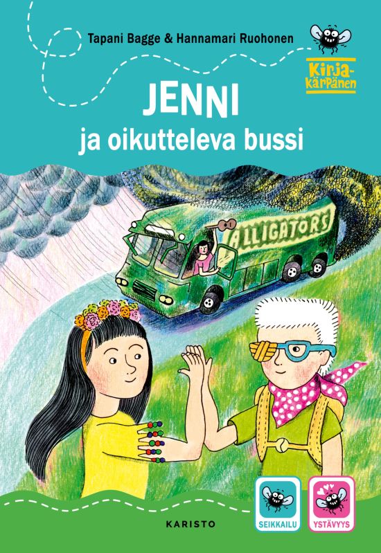 Jenni ja oikutteleva bussi (Hardcover)