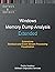 Extended Windows Memory Dump Analysis: Using and Writing WinDbg Extensions, Database and Event Stream Processing, Visualization (Windows Internals Supplements)