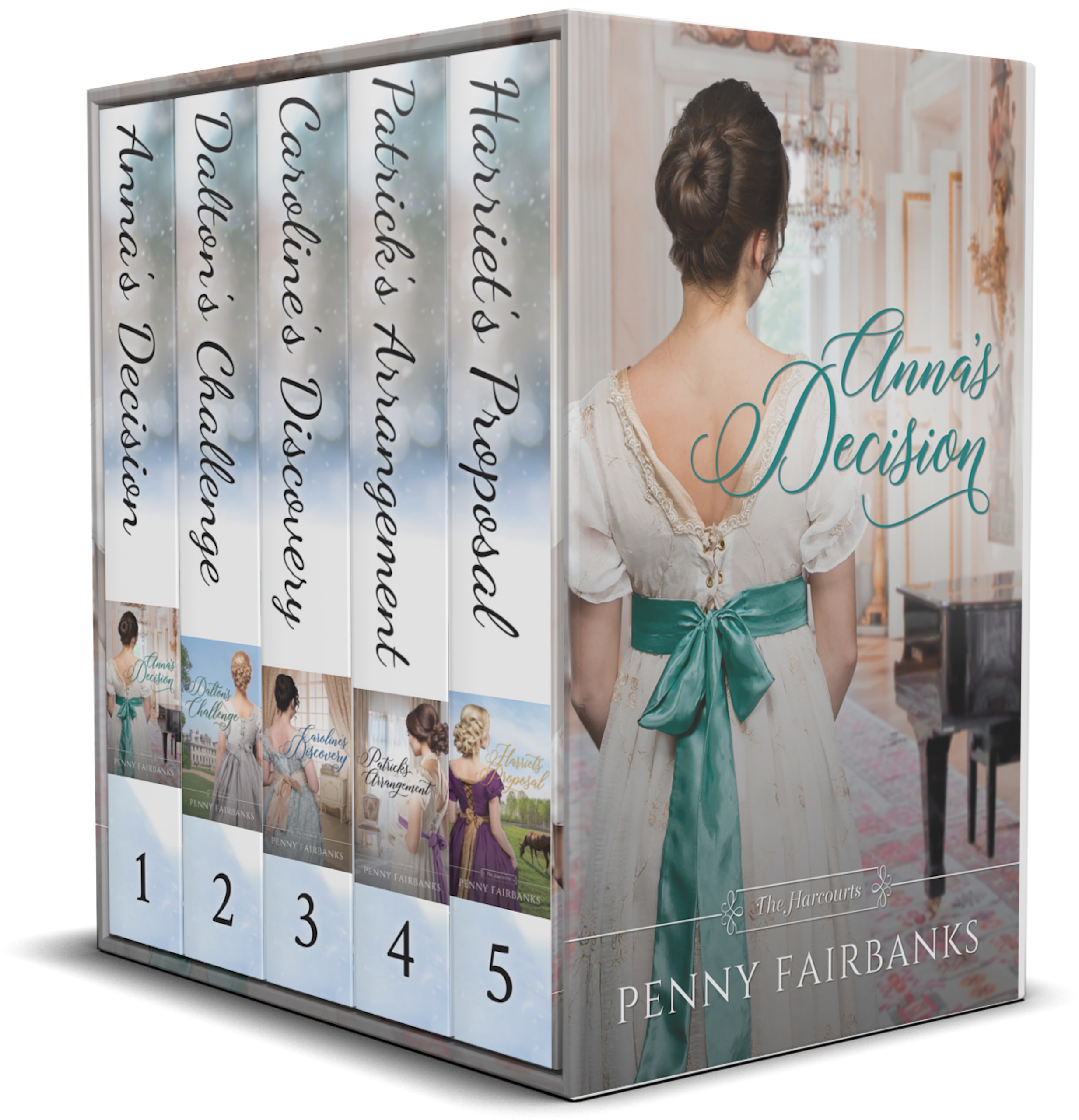 The Harcourts: Boxed Set Books 1-5
