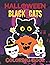 Halloween Black Cats Coloring Book by Thomas Leech