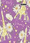 Paris: Paris book, B5 dotted notebook, 7x10 dot grid journal, Travelers notebook, Diary, Planner 120 pages, V.37