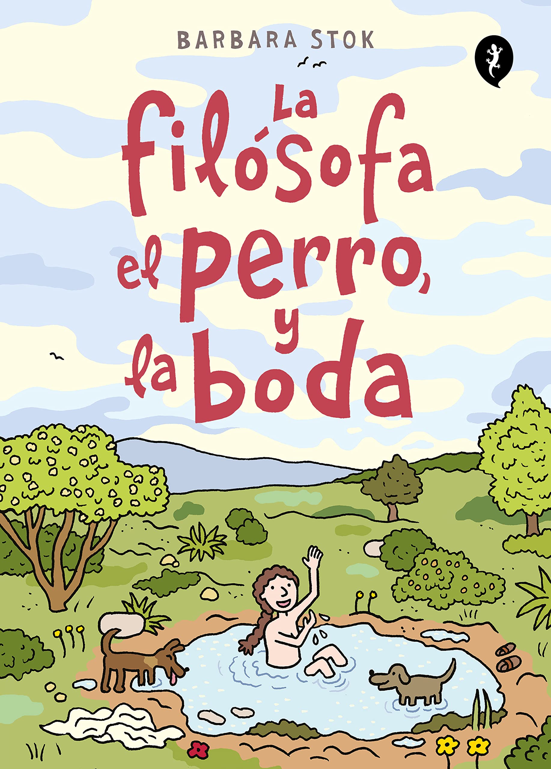 Portada de La filósofa, el perro y la boda, de Barbara Stok