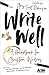 Write Well – A Handbook for...