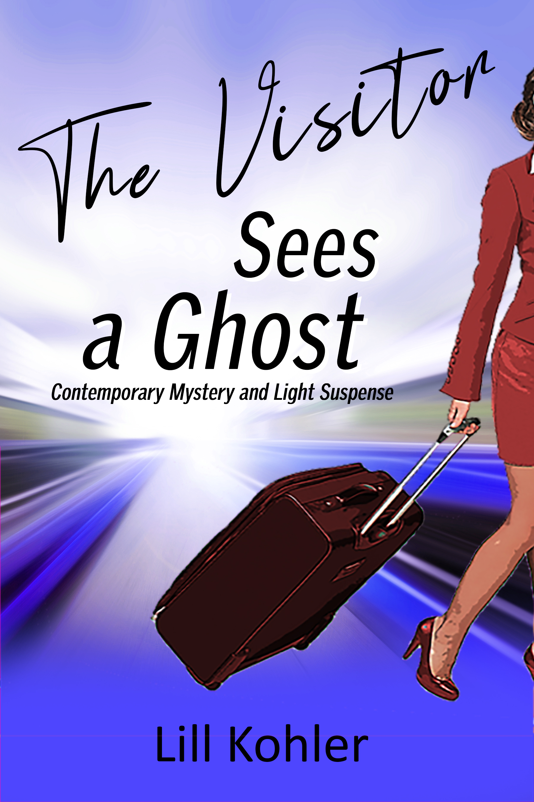 The Visitor Sees a Ghost (The Visitor Mystery Series #3)