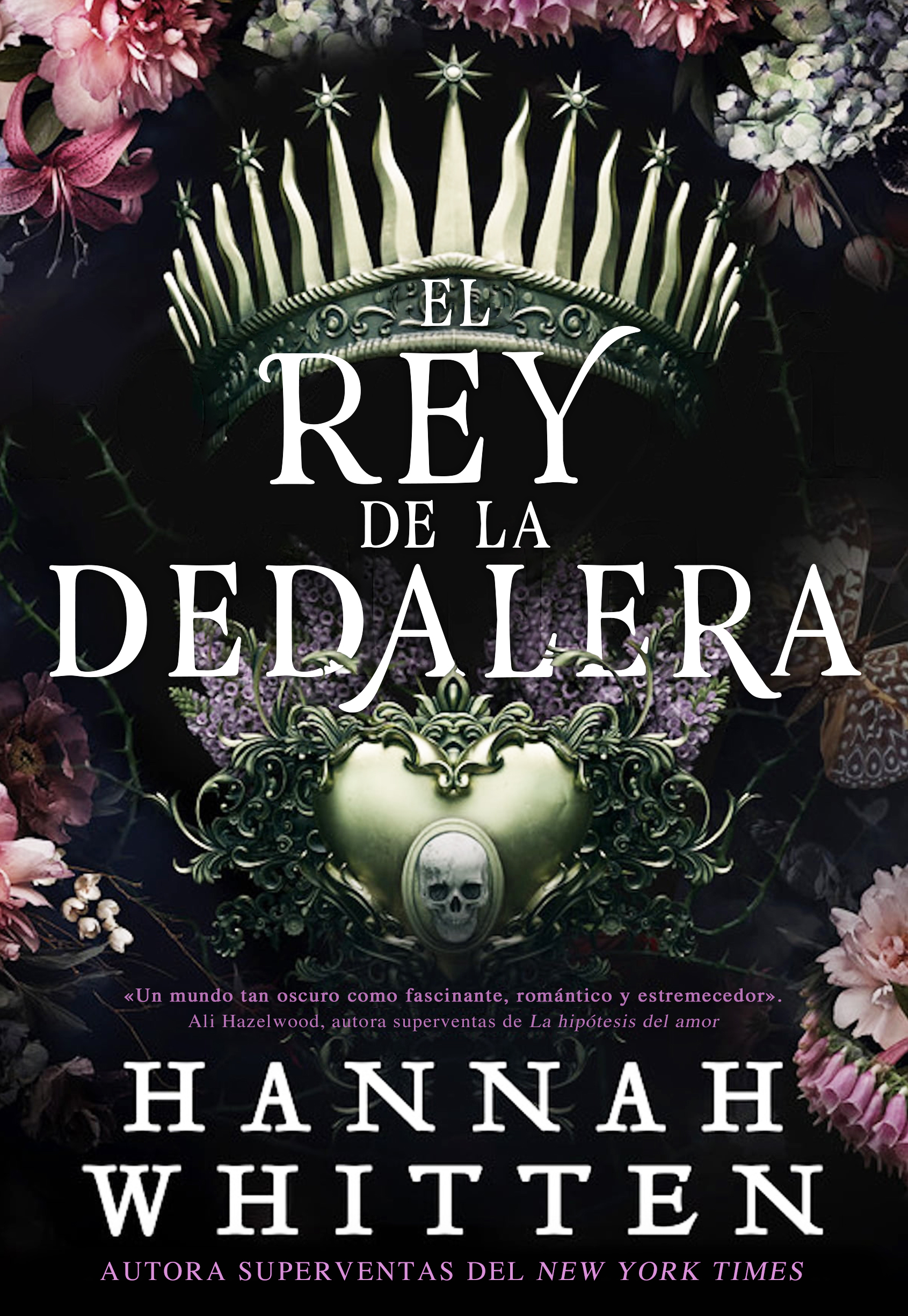 Portada de El rey de la dedalera, de Hannah Whitten