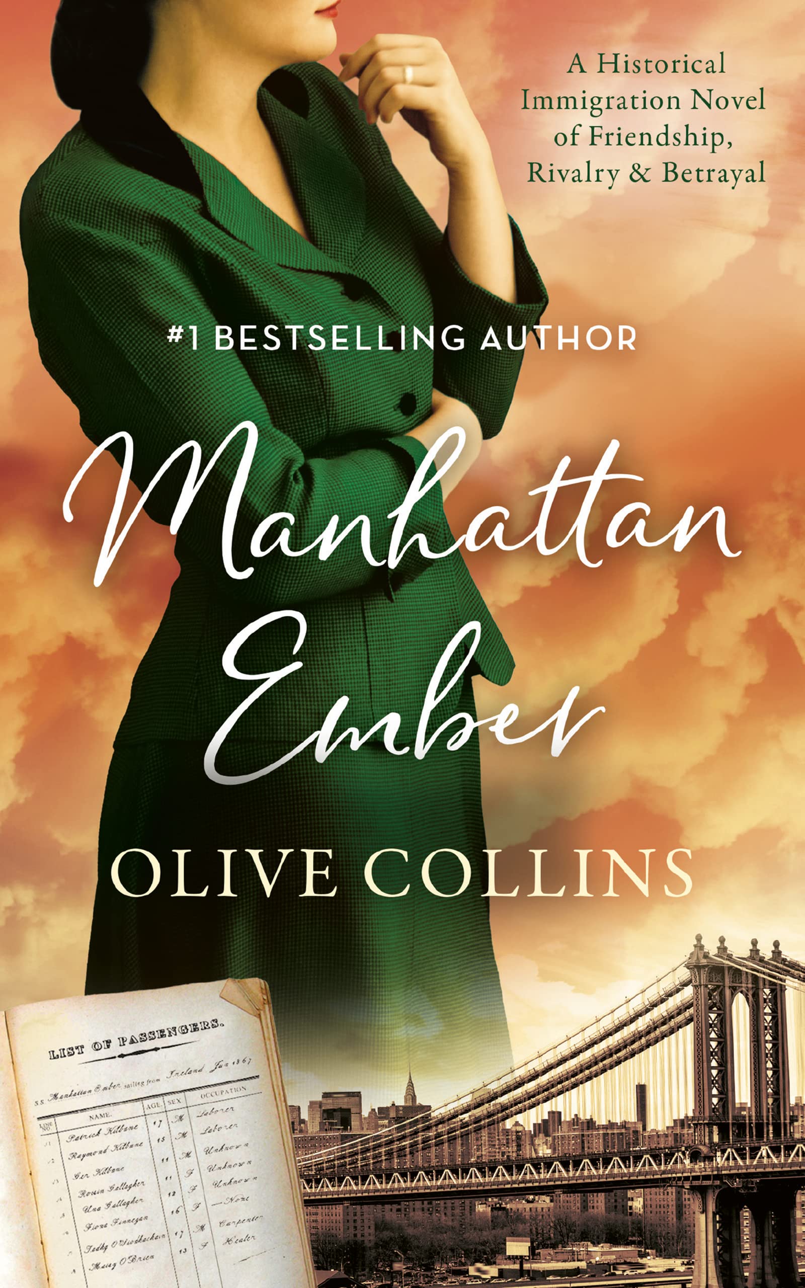 Manhattan Ember: An Immigration Story of Friendship, Rivalry & Betrayal (The O'Neill Series, #4)