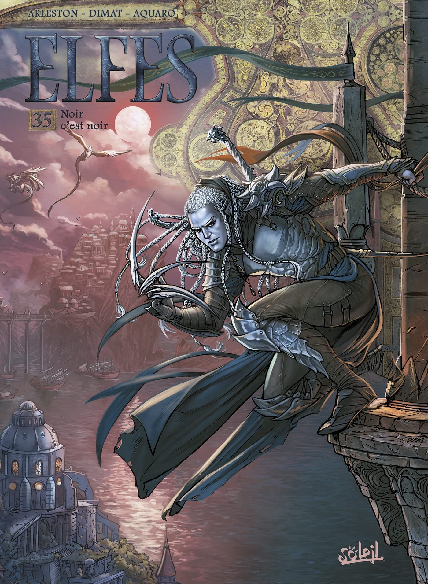 Elfes T35 - Le Havre des ombres (Les Terres d'Arran - Elfes) (French Edition)