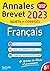 Annales BREVET 2023 - Français