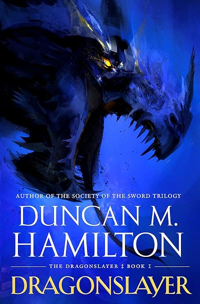 Portada de Dragonslayer, de Duncan M. Hamilton