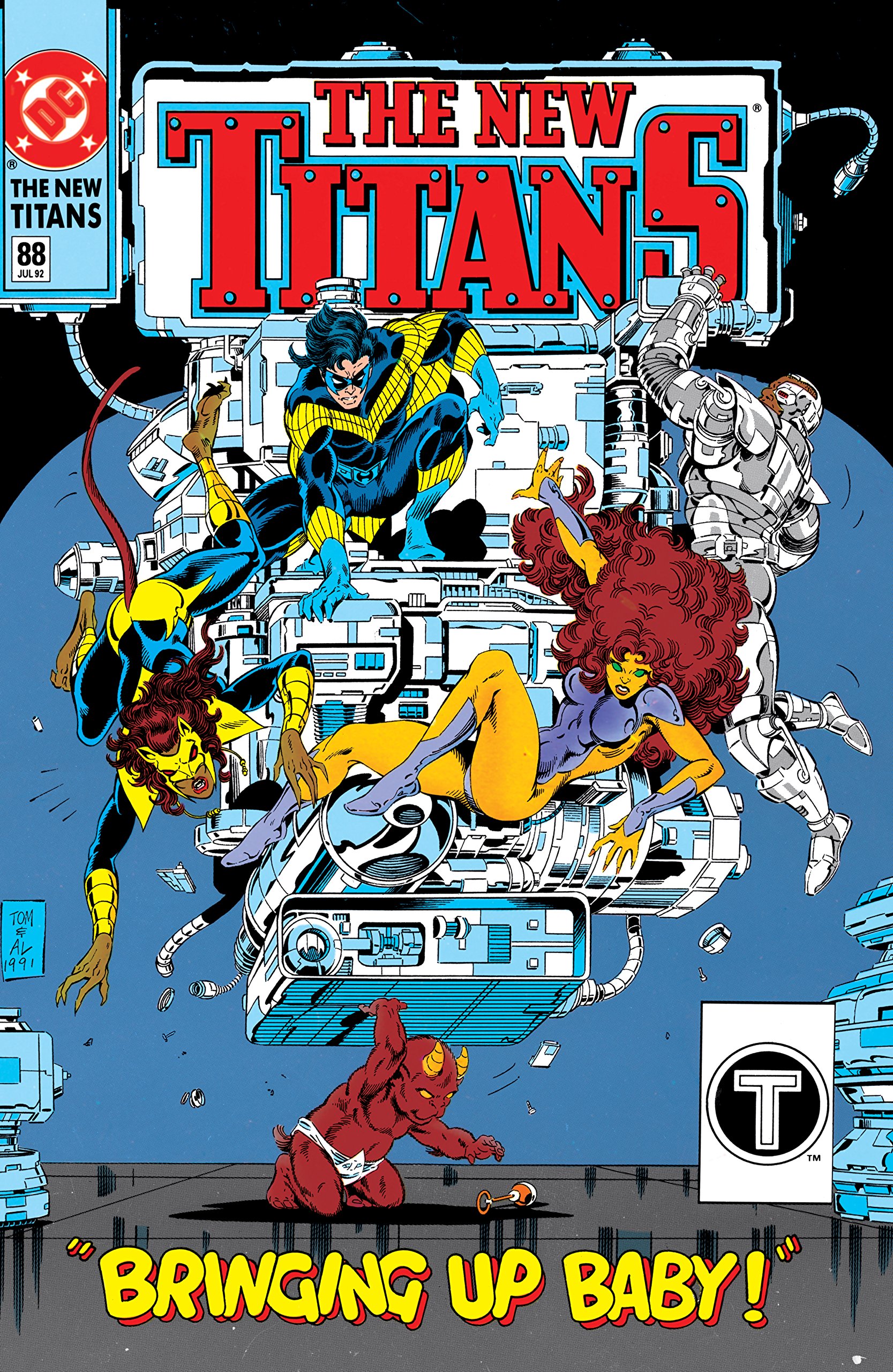 The New Titans (1984-1996) #88 (New Titans (1984-))