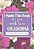 I made this book for you with love Grandma by DC Collection