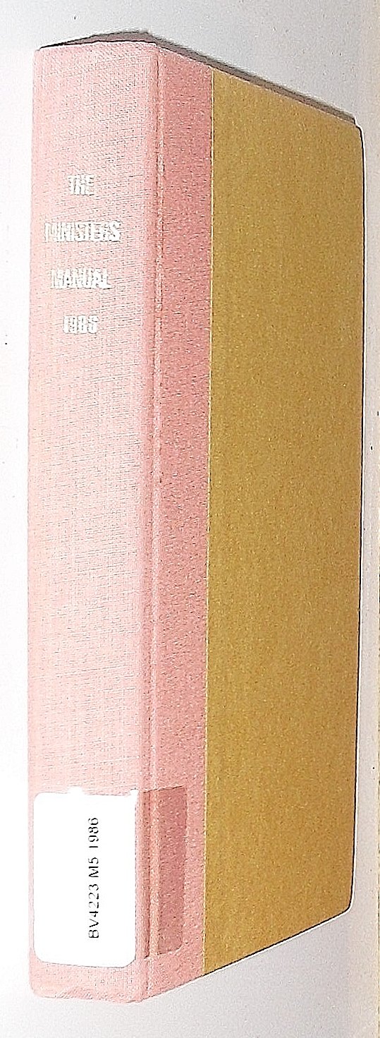 The Ministers Manual 1985 Edition (Hardcover)