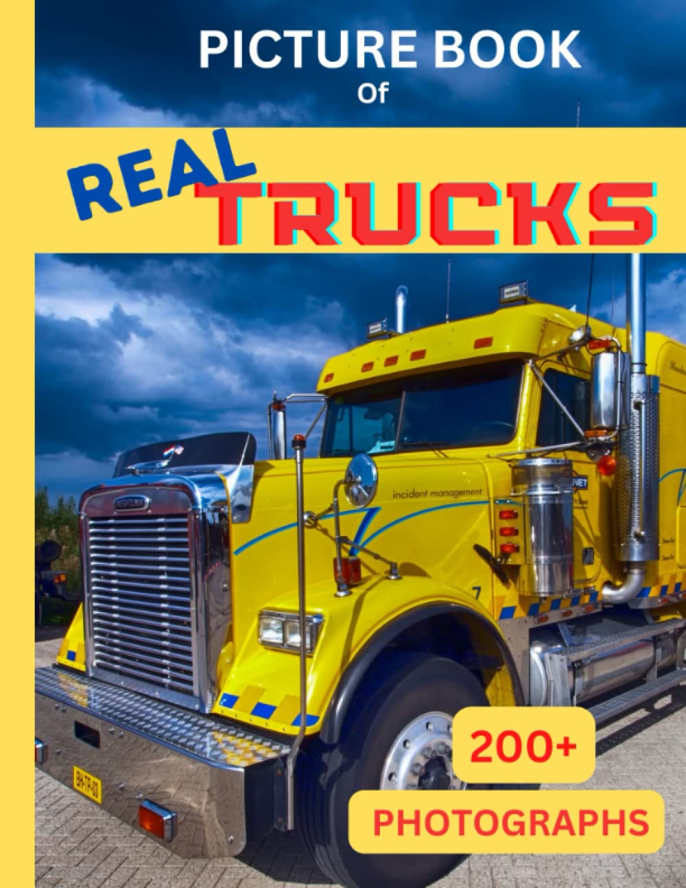 Picture Book of Real Trucks: Over 200 Full Color Photographs of Real Trucks from All Industries (Paperback)