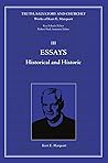 Essays: Historical and Historic