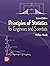 Principles of Statistics for Engineers and Scientists