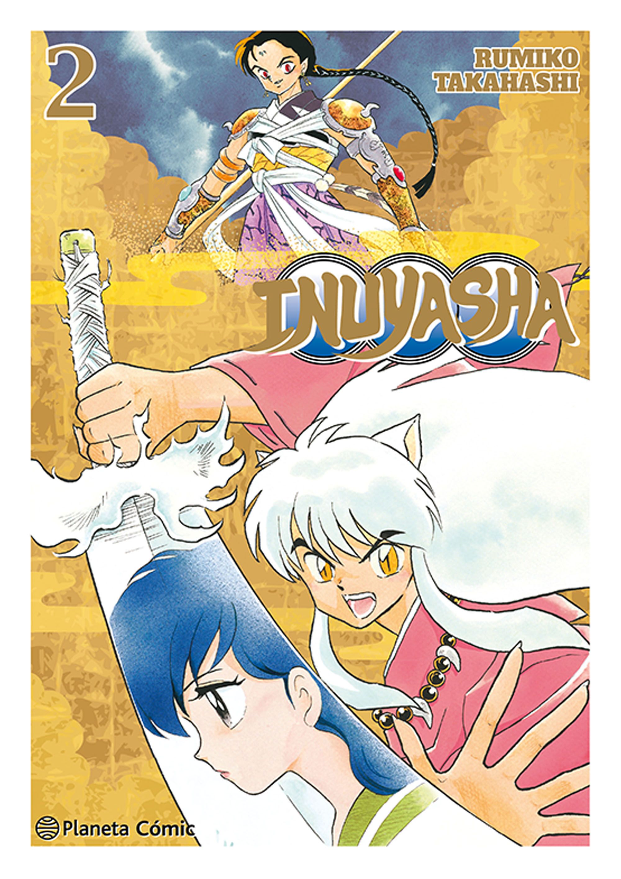 Portada de Inuyasha, vol. 2, de Rumiko Takahashi