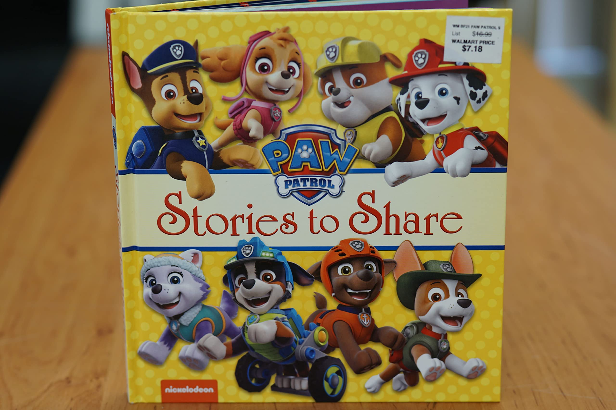 Paw Patrol Stories to Share (Hardcover)