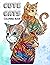 Cute Cats Coloring Book by Serg Green