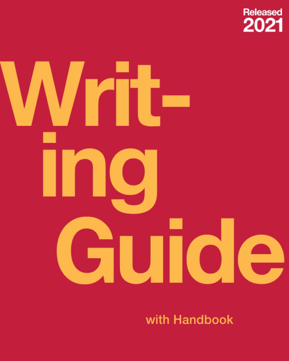 Writing Guide with Handbook (Paperback)