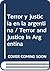 Terror y justicia en la arg...