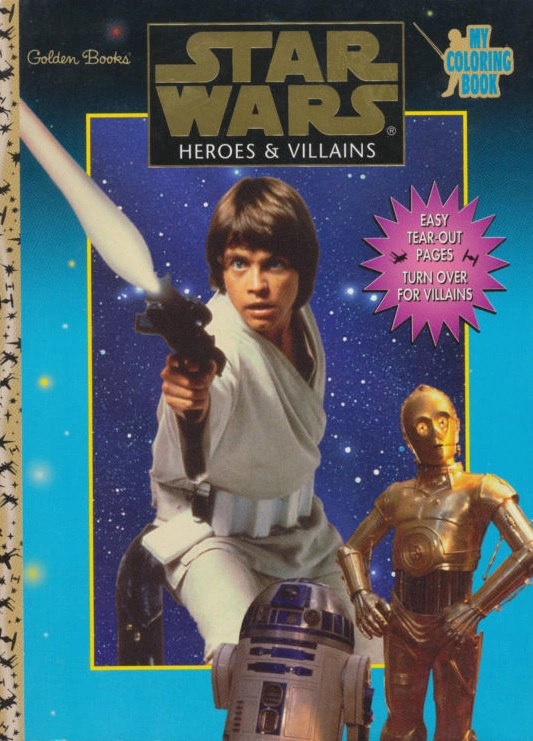 Star Wars: My Coloring Book - Heroes & Villains (Paperback)