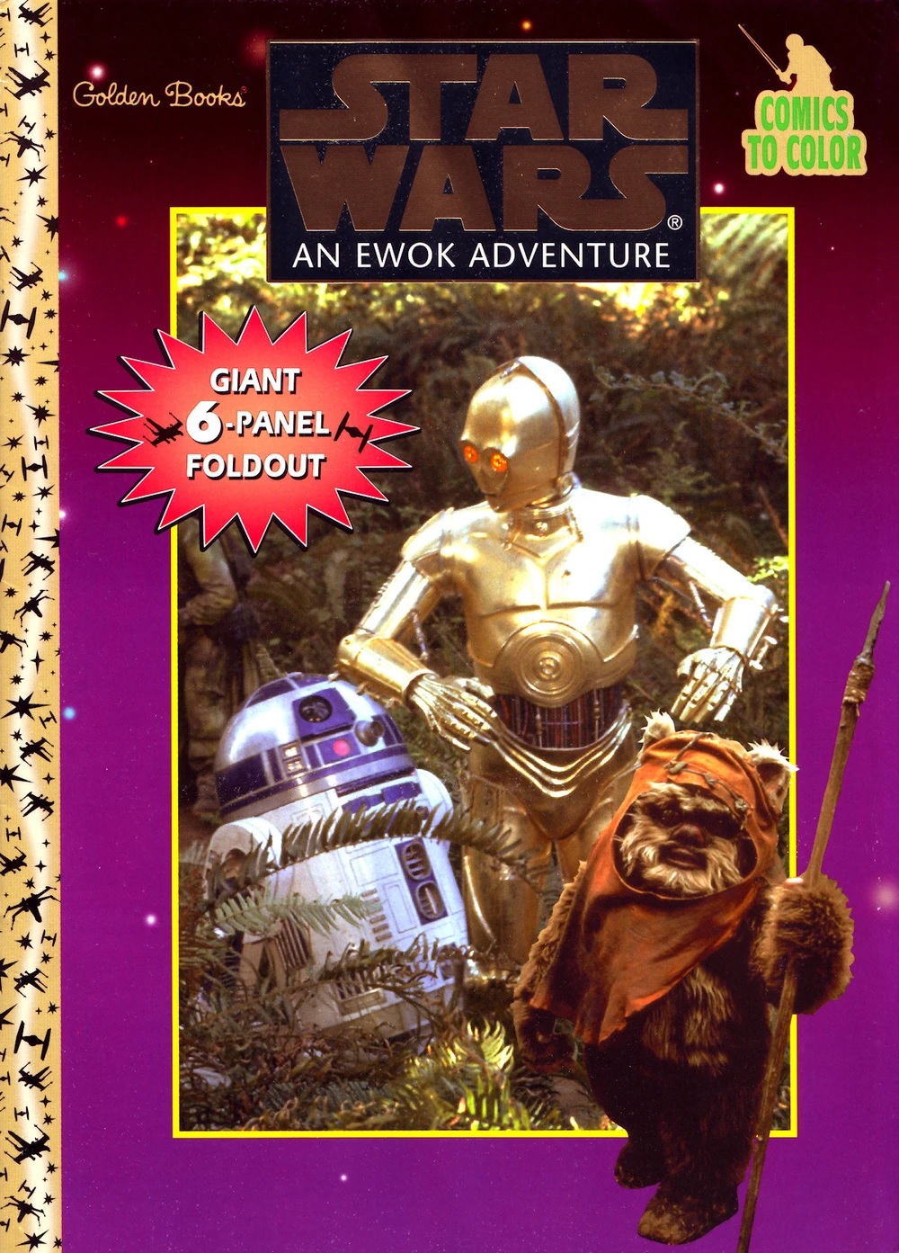 Star Wars: Comics to Color - An Ewok Adventure (Paperback)
