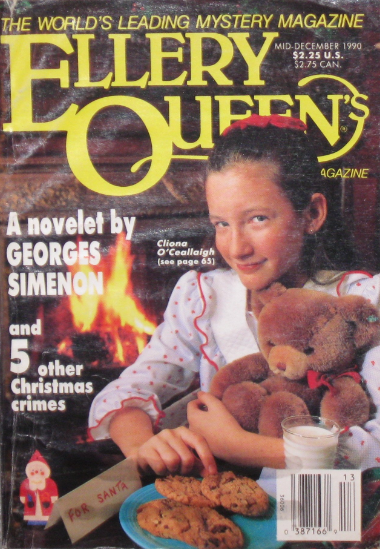 Ellery Queen's Mystery Magazine, Vol. 96, No 7, Mid-December 1990 (Paperback)