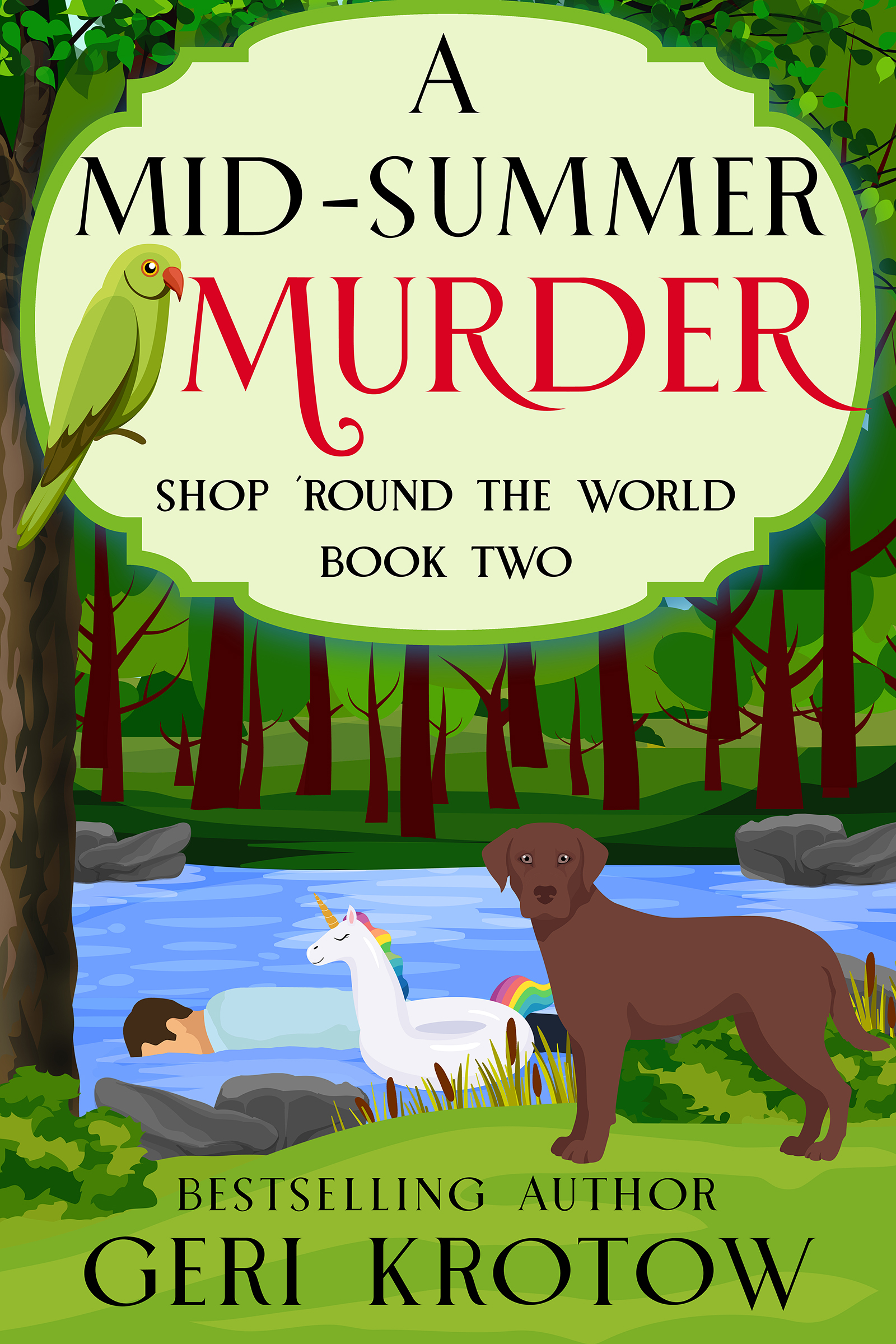 A Mid-Summer Murder (Shop 'Round the World, #2)