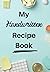 My Handwritten Recipe Book