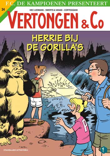 Herrie bij de gorilla’s (Vertongen & Co, #34)