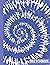 Blue tie-dye Sketchbook: 8....