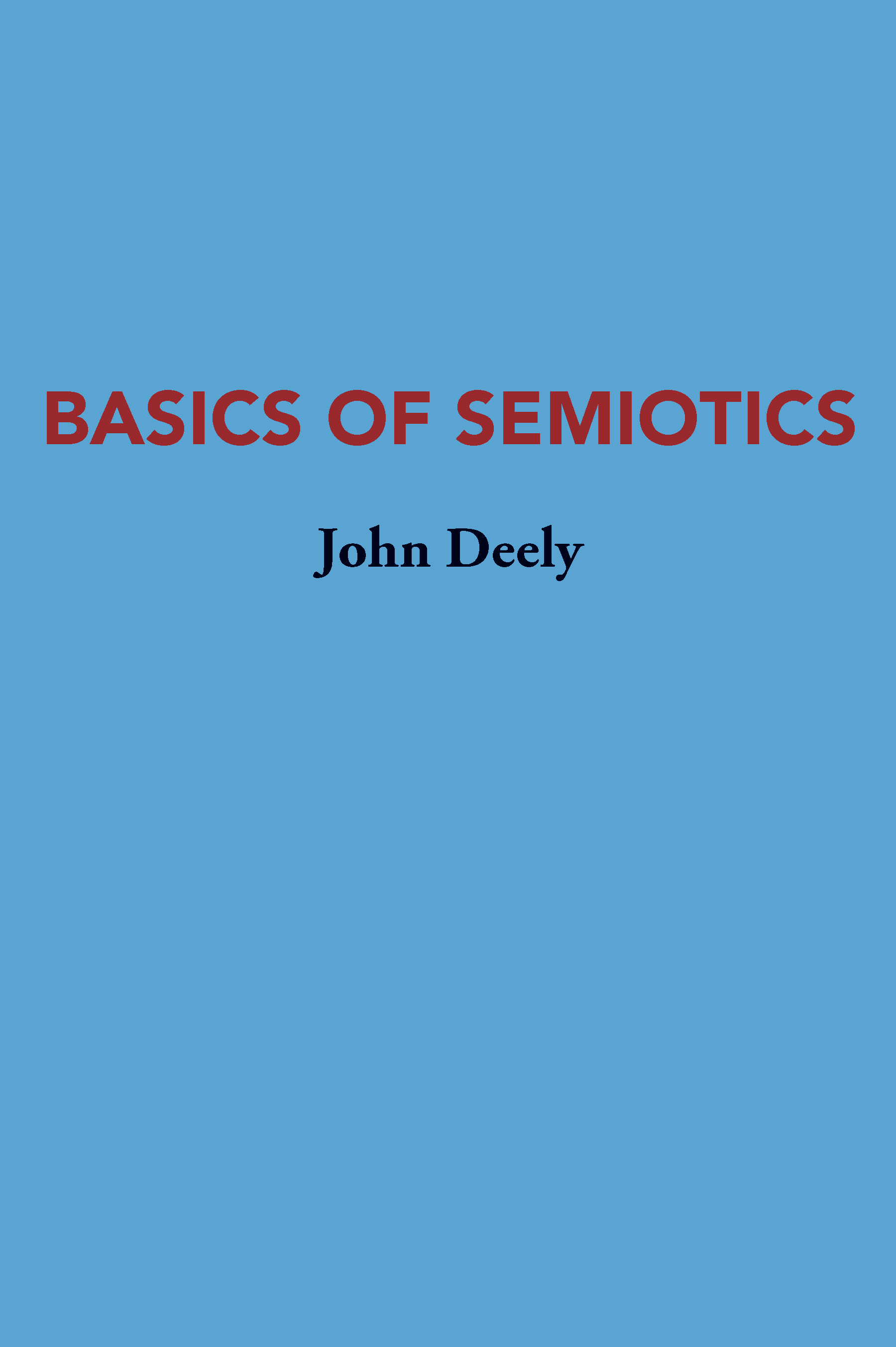 Basics Of Semiotics