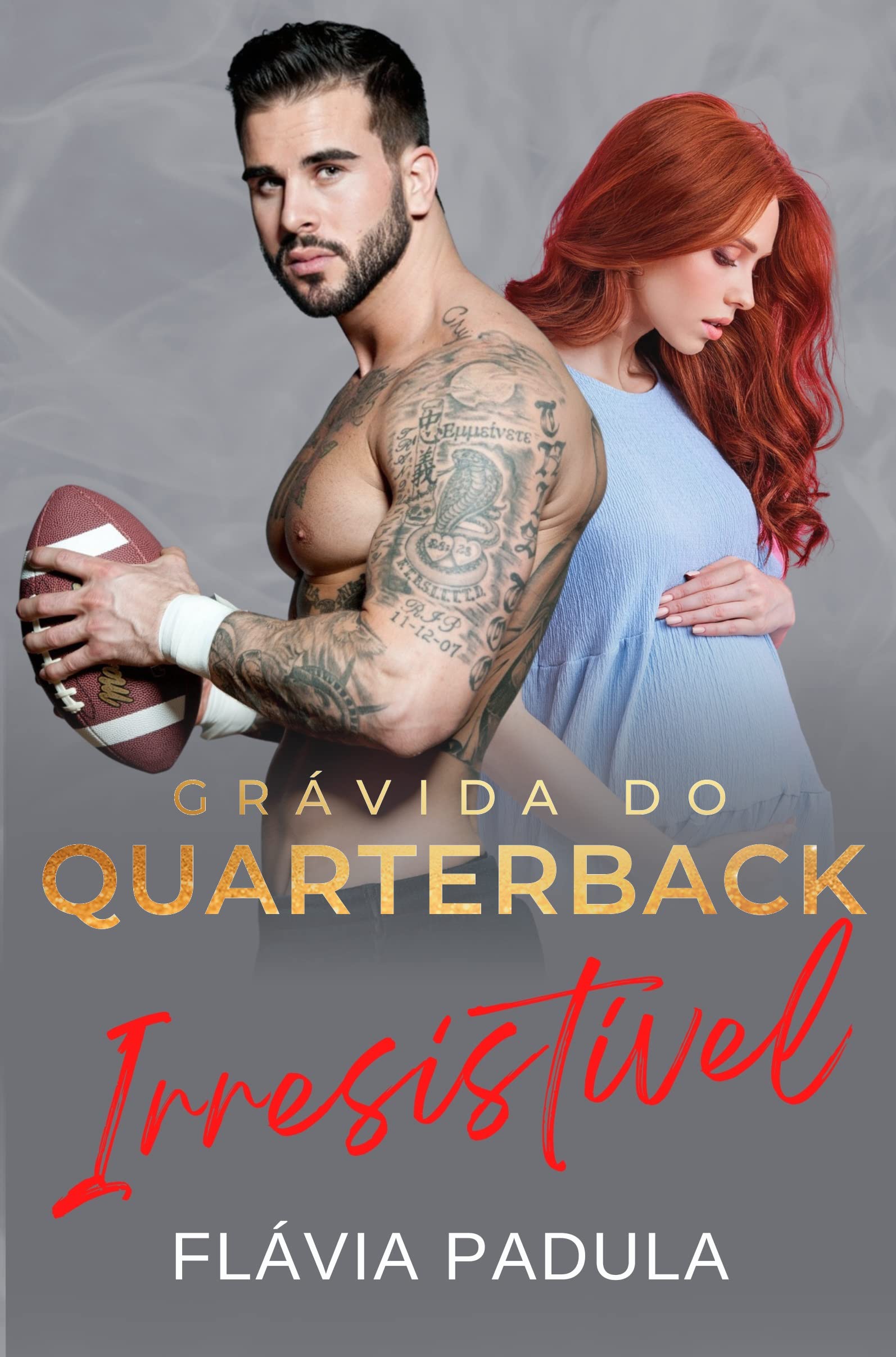 Grávida do Quarterback Irresistível (Amigas Poderosas Livro 4) (Portuguese Edition)