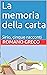 La memoria della carta: Rac...