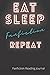 Eat Sleep Fanfiction Repeat: Fanfiction reading Journal and Logbook