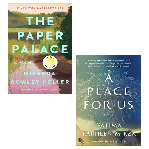 The Paper Palace By Miranda Cowley Heller, A Place for Us By Fatima Farheen Mirza 2 Books Collection Set (Paperback)