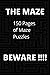 Maze Puzzle Book: 150 Maze ...
