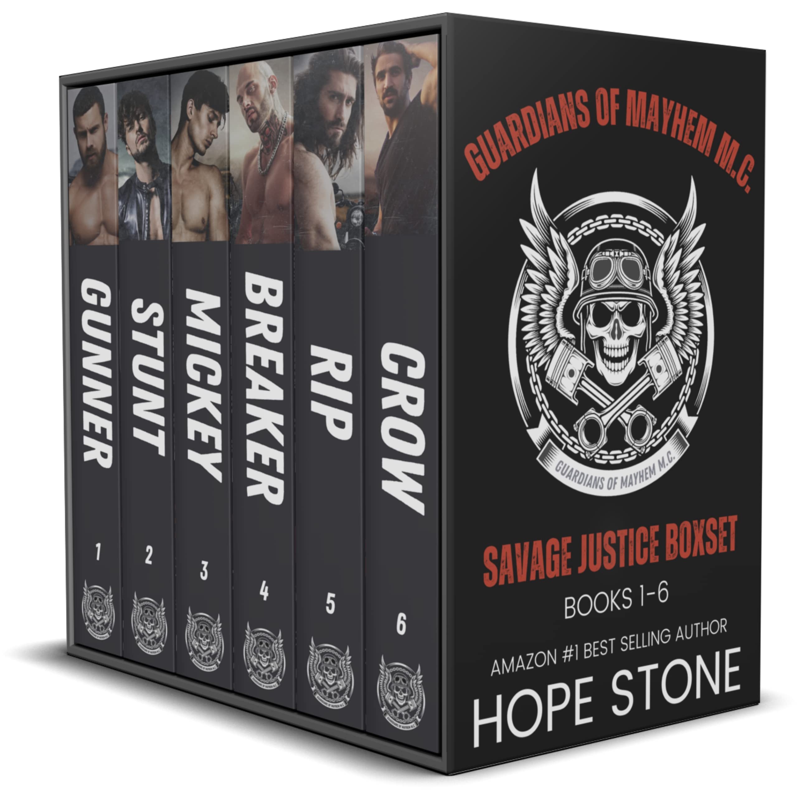 Savage Justice: Guardians of Mayhem: Santa Fe Chapter Books 1-6 (Guardians of Mayhem MC: Santa Fe Chapter #4-9)