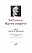 Œuvres complètes, tome 1
