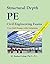 Structural Depth PE Civil Engineering Exams - Two Full Exams with Solutions