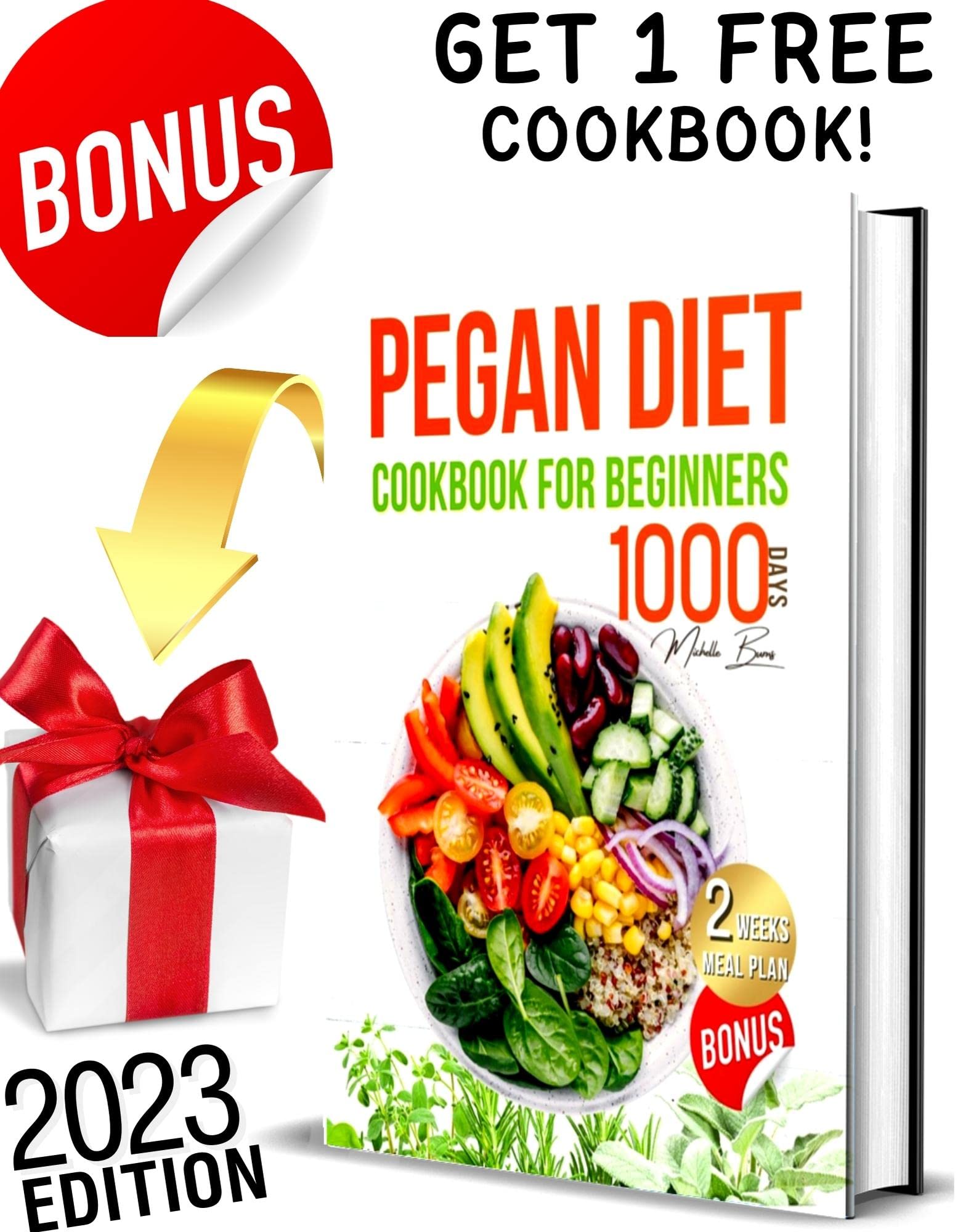 Pegan Diet Cookbook for Beginners: 1000-Days of Mouthwatering Recipes to Combine the Benefits of Paleo & Vegan Diets + 2-Week Meal Plan (Love Cooking 5)