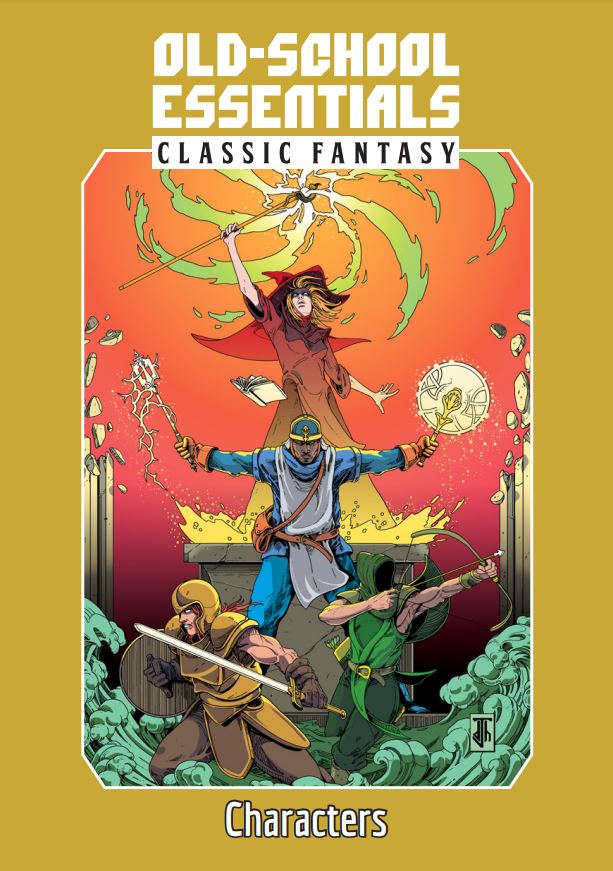 Old-School Essentials Classic Fantasy: Characters (Hardcover)