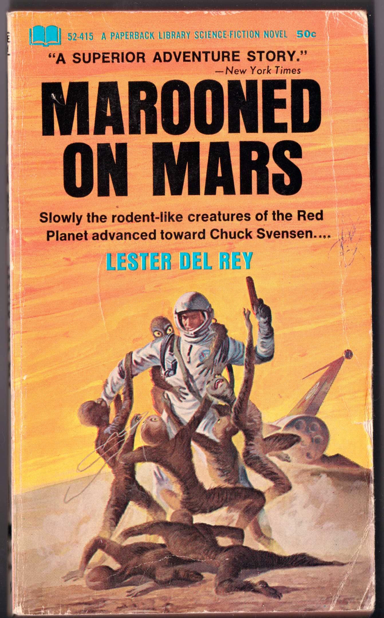 Marooned on Mars (Library Binding)